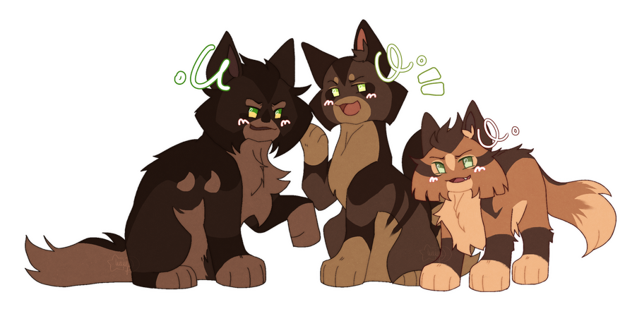 Characters belongs to @/tweelux